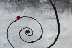 Enigma-18x24-acrylic and mixed media on canvas-Regina Petrecca