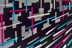 Manhattan Mayhem-16x20-cut paper on paper-Regina Petrecca