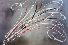 Wine Flite Series-Celebrate-18x24-acrylic on canvas-Regina Petrecca