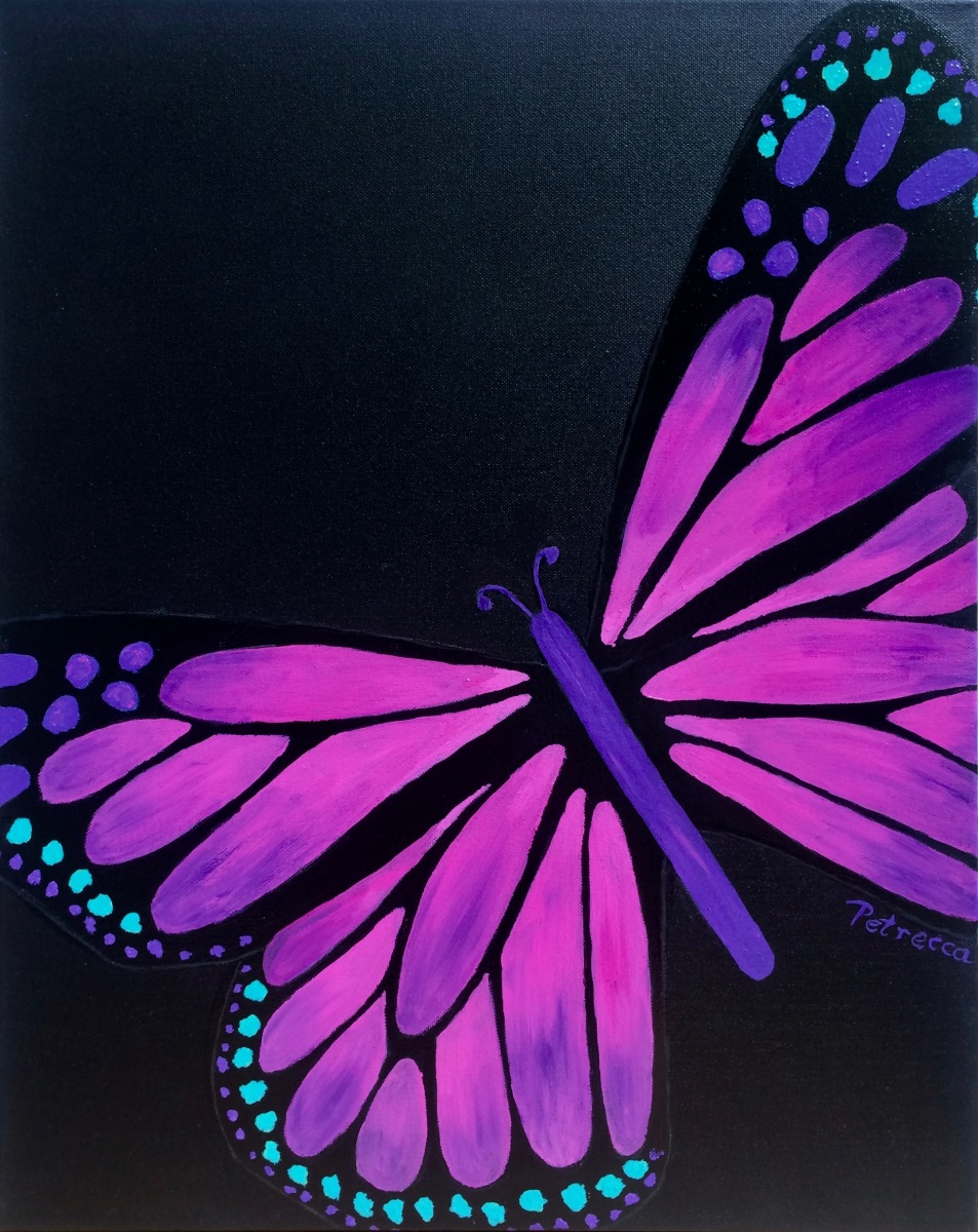 Flutter By-16x20-acrylic on canvas-Regina Petrecca