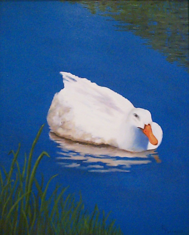 Silent Pond-16x20-oil on canvas-Regina Petrecca