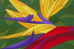 Bird of Paradise-16x20-acrylic on canvas-Regina Petrecca