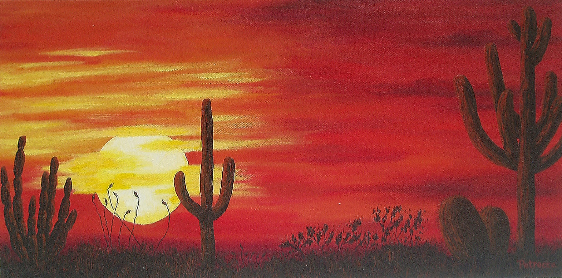 Valley of the Sun-12x24-acrylic on canvas-Regina Petrecca