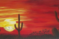 Valley of the Sun-12x24-acrylic on canvas-Regina Petrecca