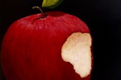 Adam's Apple-16x20-acrylic on canvas-Regina Petrecca